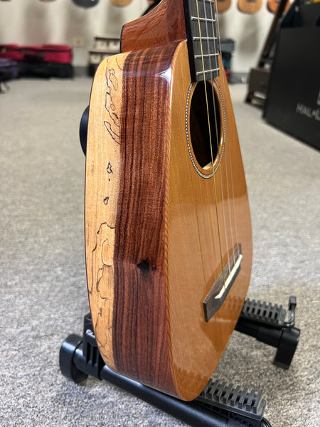 Romero Creations Tiny Tenor Vibrante Solid Cedar/Pau Ferro Ukulele w/Case - RC-TT-V-CP #2