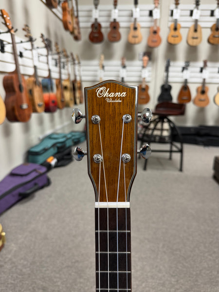 Ohana BK-35G Solid Mahogany Baritone Ukulele - Gloss