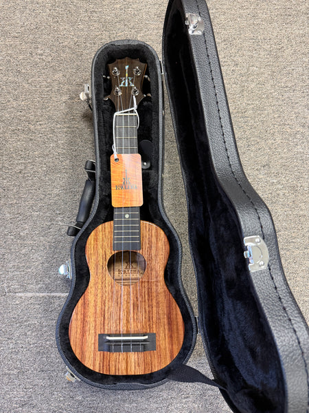 KoAloha KSM-00 Solid Koa Soprano Ukulele w/Case #1 - Made in Hawaii