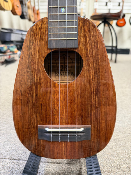 KoAloha KSM-01 Solid Koa Pineapple Soprano Ukulele w/Case #1 - Made in Hawaii