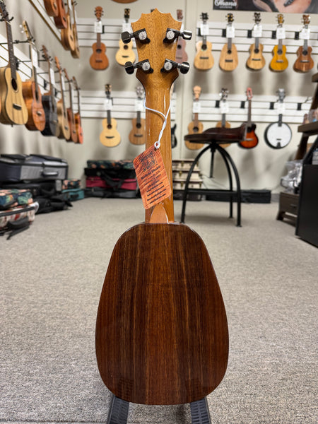 KoAloha KSM-01 Solid Koa Pineapple Soprano Ukulele w/Case #1 - Made in Hawaii