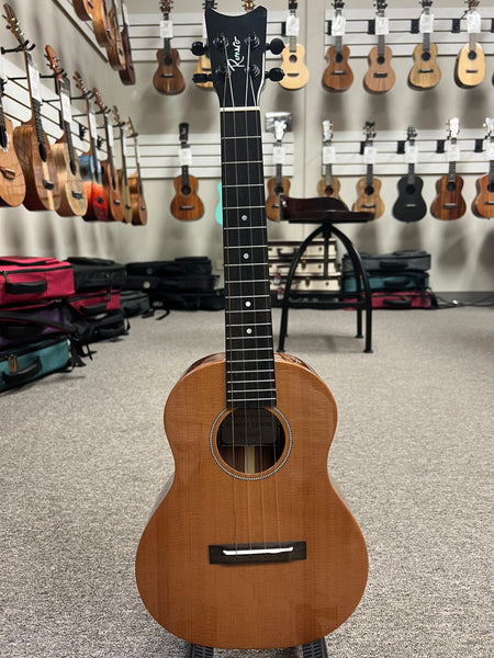 Romero Creations Solid Cedar/Pau Ferro Grand Tenor Vibrante Ukulele w/Case - RC-GT-V-CP - Limited Edition