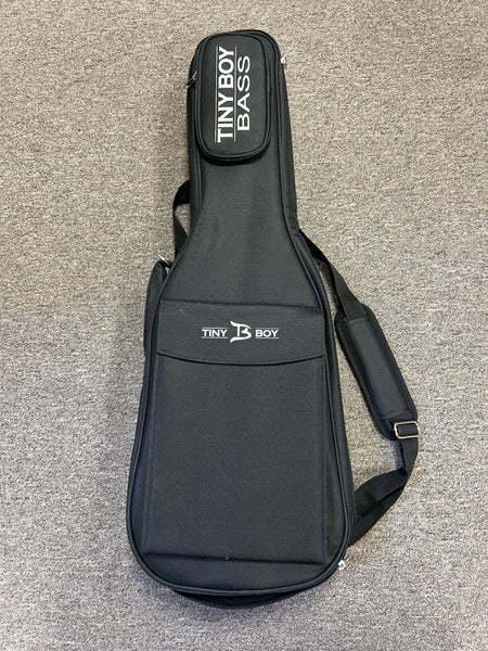 Tiny Boy Ash Body 4 String Solid Body Black Bass w/Case - TBJ-4400B Short Scale Bass