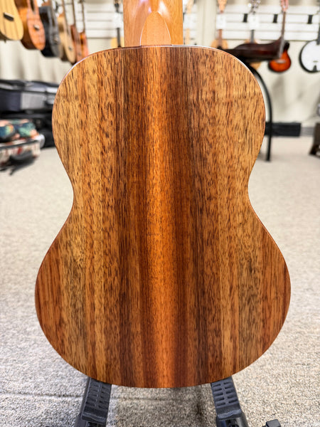 KoAloha KTM-10D6 Solid Koa 6 String Pikake Tenor Guitarlele/Guilele w/Case - Made in Hawaii