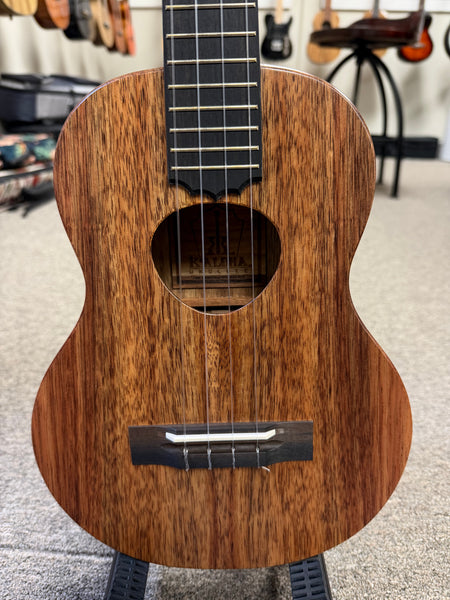KoAloha KTM-10 Solid Koa Pikake Tenor Ukulele w/Case #1 - Made In Hawaii - Satin Finish