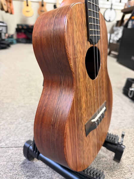 KoAloha KTM-10 Solid Koa Pikake Tenor Ukulele w/Case #1 - Made In Hawaii - Satin Finish