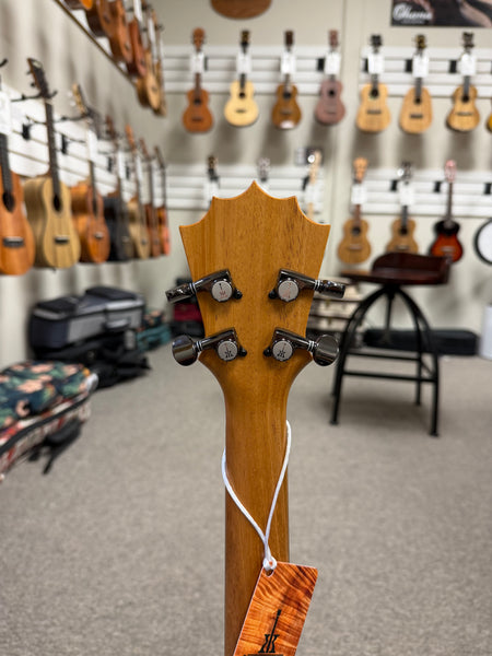 KoAloha KTM-10 Solid Koa Pikake Tenor Ukulele w/Case #1 - Made In Hawaii - Satin Finish