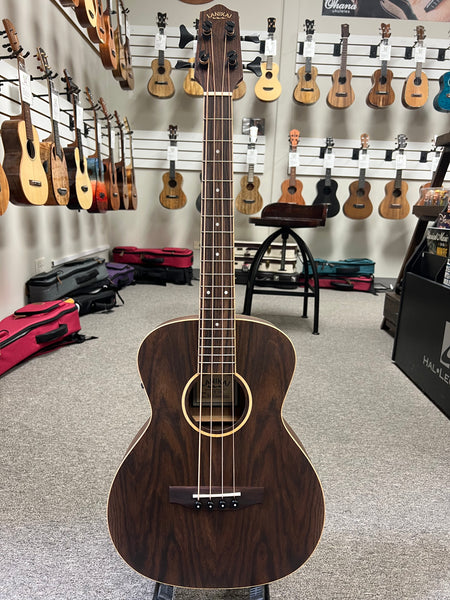 LANIKAI FB-EBU Figured Bocote Acoustic/Electric Bass w/Case