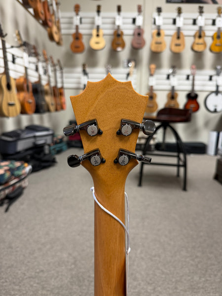 KoAloha KTM-10 Solid Koa Pikake Tenor Ukulele w/Case #3 - Made In Hawaii - Satin Finish