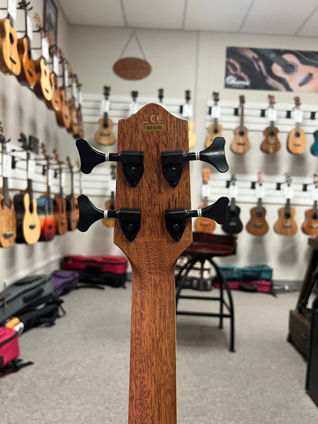 LANIKAI FB-EBU Figured Bocote Acoustic/Electric Bass w/Case