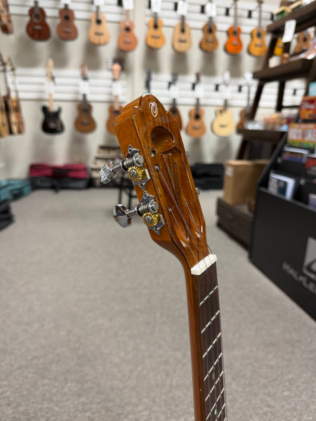 OHANA TK-7 Solid Acacia Tenor Ukulele w/Cutaway