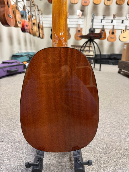 OHANA PKT-70G Pineapple Tenor Ukulele - Solid Spruce/Solid Mahogany