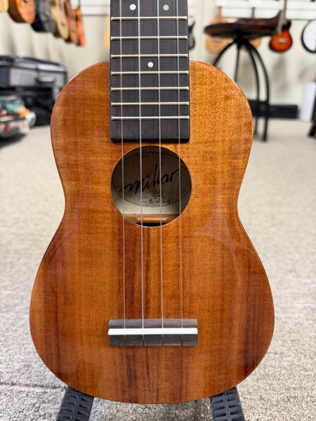 Millar TA-210L Solid Acacia Soprano Long Neck Ukulele - Satin Finish