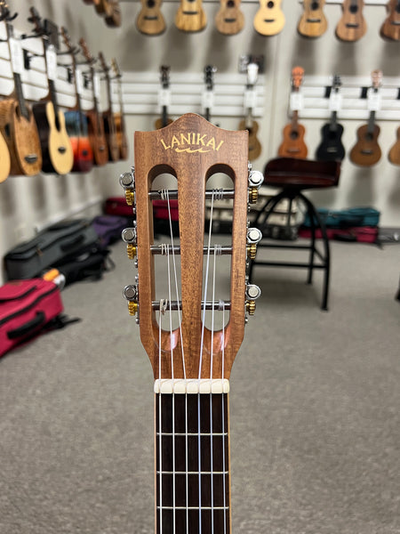 Lanikai ACST-CEG Acacia 6 String Electric Guitalele Ukulele w/Case - Guitarlele