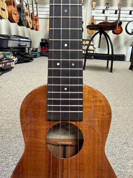 Millar TA-210LG Solid Acacia Soprano Long Neck Ukulele - Gloss