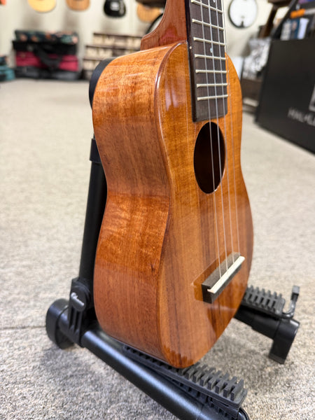 Millar TA-210L Solid Acacia Soprano Long Neck Ukulele - Satin Finish