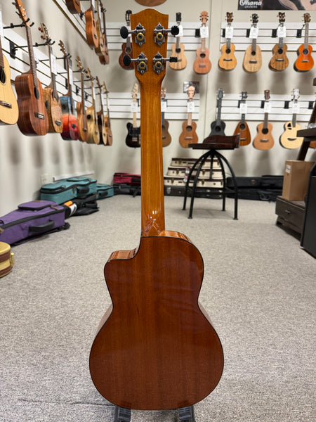 OHANA TK-60CG Solid Mahogany Tenor Ukulele w/Cutaway