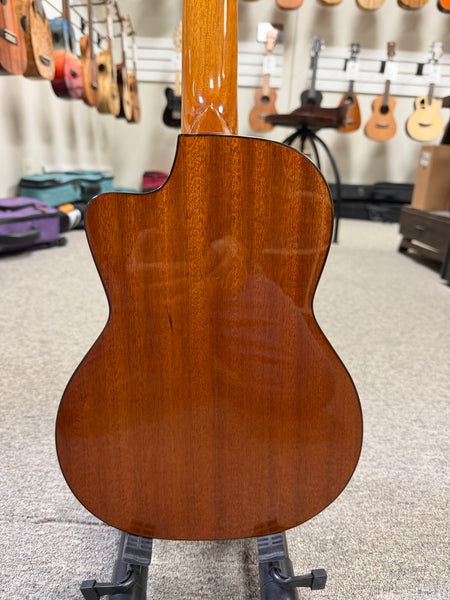 OHANA TK-60CG Solid Mahogany Tenor Ukulele w/Cutaway