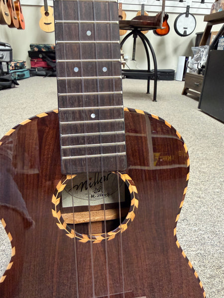 Millar BR-240WG Solid Bolivian Rosewood Concert Ukulele