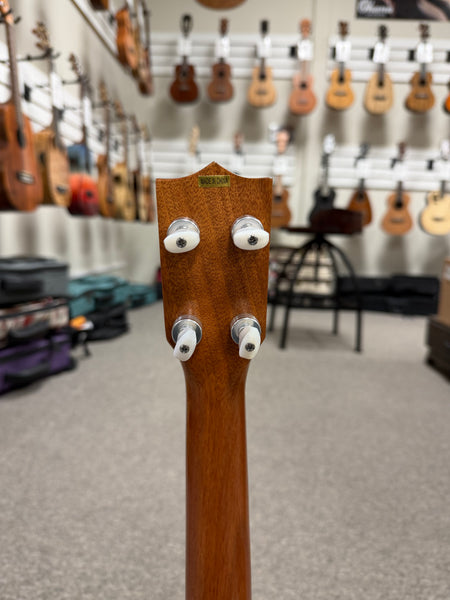 KALA KA-F8-MHG-S Pan Pacific Solid Mahogany Figure 8 Soprano Ukulele w/Case