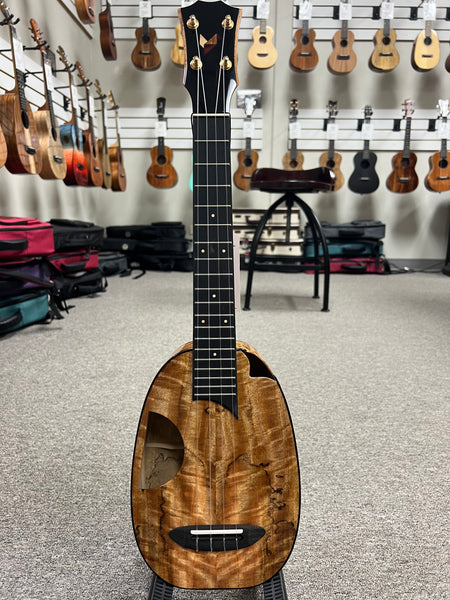 Rebel Solid Mango Pineapple Tenor Ukulele w/Case #1 - Limited Edition