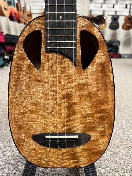 Rebel Solid Mango Pineapple Tenor Ukulele w/Case #2 - Limited Edition