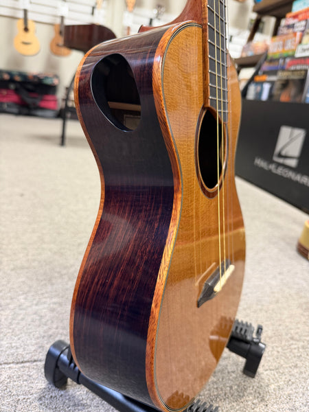 Lichty Solid Cedar/Indian Rosewood Custom Baritone Ukulele w/Case - Pre Loved