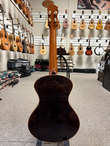 Lichty Solid Cedar/Indian Rosewood Custom Baritone Ukulele w/Case - Pre Loved