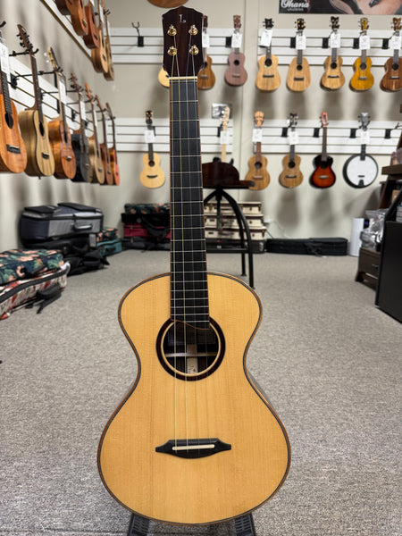 Lichty Solid Spruce/Indian Rosewood Custom Baritone Ukulele w/Case - Pre Loved