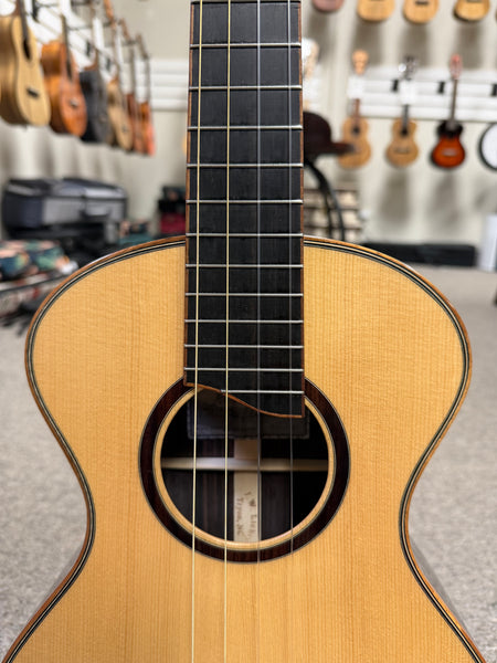Lichty Solid Spruce/Indian Rosewood Custom Baritone Ukulele w/Case - Pre Loved