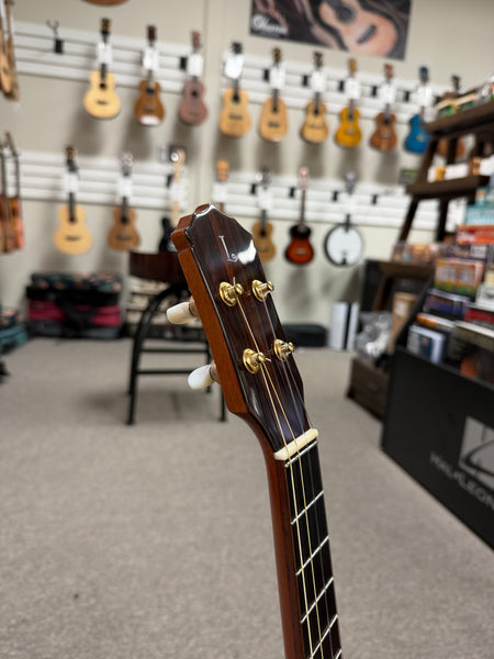 Lichty Solid Spruce/Indian Rosewood Custom Baritone Ukulele w/Case - Pre Loved