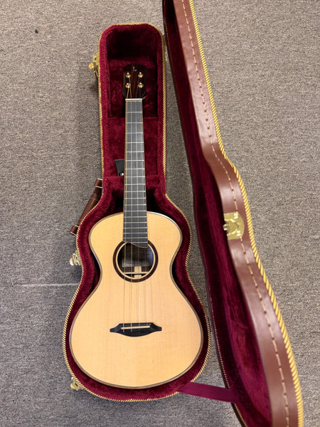 Lichty Solid Spruce/Indian Rosewood Custom Baritone Ukulele w/Case - Pre Loved