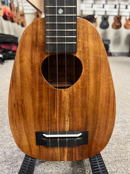 KoAloha KSM-01 Solid Koa Soprano Pineapple Ukulele - Made in Hawaii