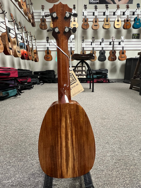 KoAloha KSM-01 Solid Koa Soprano Pineapple Ukulele - Made in Hawaii