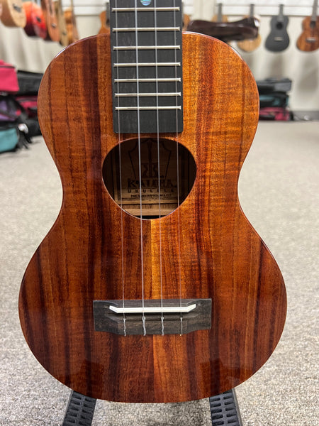 KoAloha KCM-00 Solid Koa Concert Ukulele w/Case #1 - Made in Hawaii