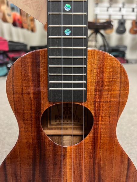 KoAloha KCM-00 Solid Koa Concert Ukulele w/Case #1 - Made in Hawaii