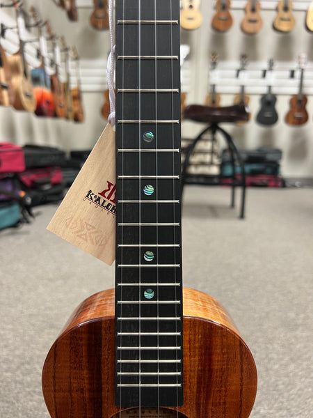 KoAloha KCM-00 Solid Koa Concert Ukulele w/Case #1 - Made in Hawaii