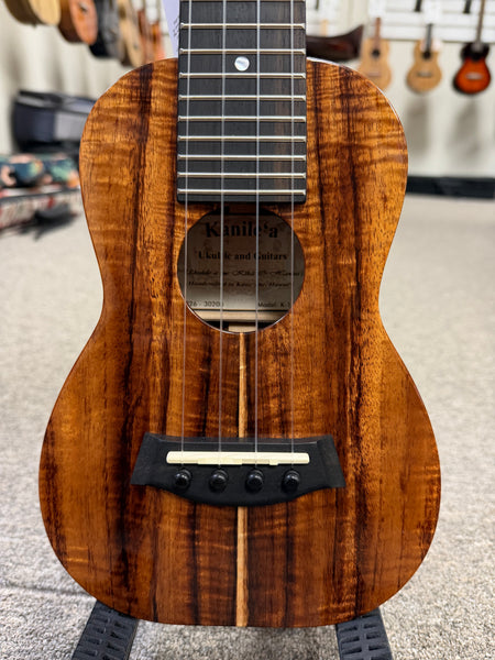 Kanile'a K1-S Solid Koa Soprano Ukulele w/Case - Made in Hawaii