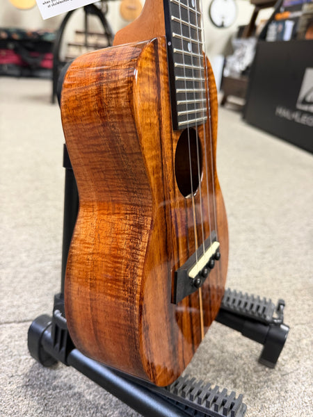 Kanile'a K1-S Solid Koa Soprano Ukulele w/Case - Made in Hawaii