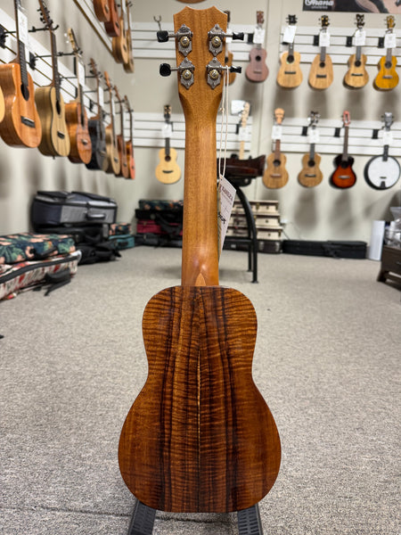 Kanile'a K1-S Solid Koa Soprano Ukulele w/Case - Made in Hawaii