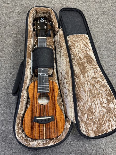 Kanile'a K1-S Solid Koa Soprano Ukulele w/Case - Made in Hawaii