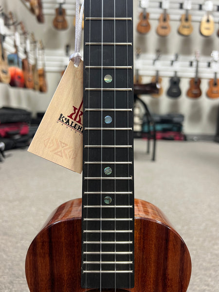 KoAloha KCM-00 Solid Koa Concert Ukulele w/Case #2- Made in Hawaii