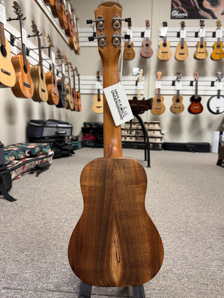 Kanile'a D1-C Natural Solid Koa Concert Ukulele w/Case - D Series - Made in Hawaii
