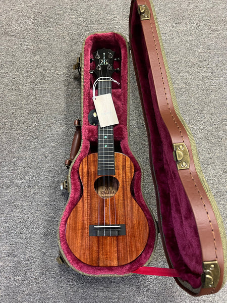 KoAloha KCM-00 Solid Koa Concert Ukulele w/Case #2- Made in Hawaii