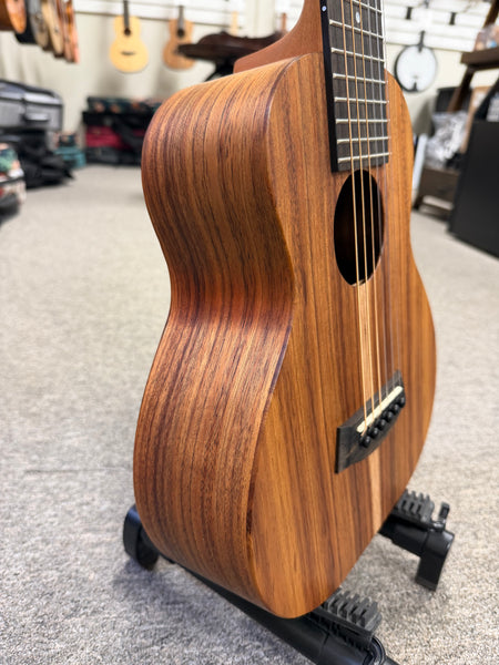 Kanile'a K1-GL6 Natural Solid Koa 6 String Guitarlele/Guitalele Ukulele w/Case
