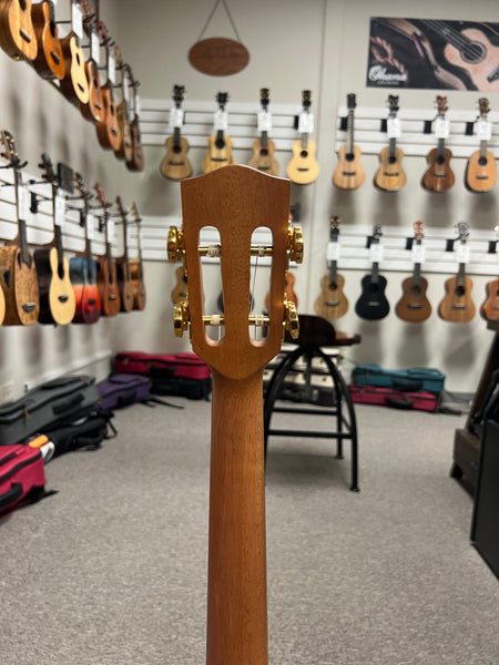 PONO ULN4-2 Nylon String Baritone Ukulele w/Case - Solid Cedar/Solid Mahogany