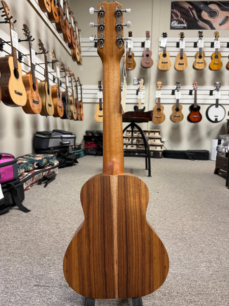 Kanile'a K1-GL6 Natural Solid Koa 6 String Guitarlele/Guitalele Ukulele w/Case