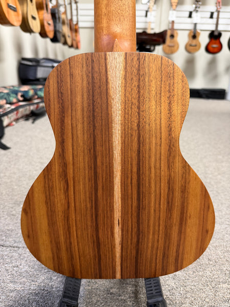 Kanile'a K1-GL6 Natural Solid Koa 6 String Guitarlele/Guitalele Ukulele w/Case