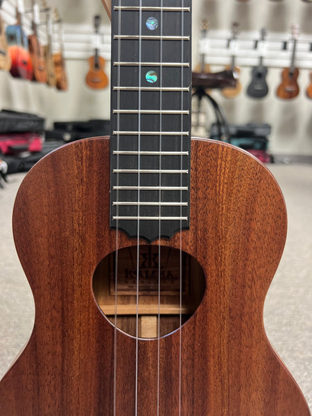 KoAloha KTM-10 Solid Koa Pikake Tenor Ukulele w/Case #2 - Made In Hawaii - Satin Finish