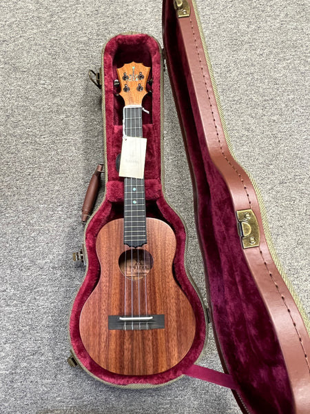 KoAloha KTM-10 Solid Koa Pikake Tenor Ukulele w/Case #2 - Made In Hawaii - Satin Finish